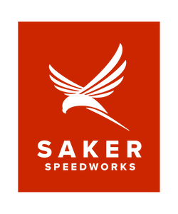 Saker Speedworks Logo Sticker